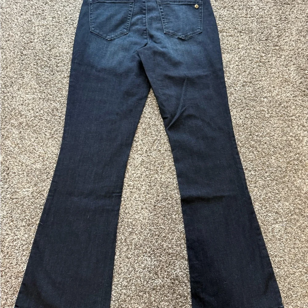 Democracy Indigo Denim Jeans Itty Bitty Bootcut - size 10 - Picture 4 of 5